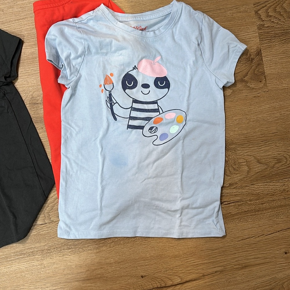 Cat & Jack size small girls short sleeved tees - Dino and popsicle never worn. - Picture 4 of 4